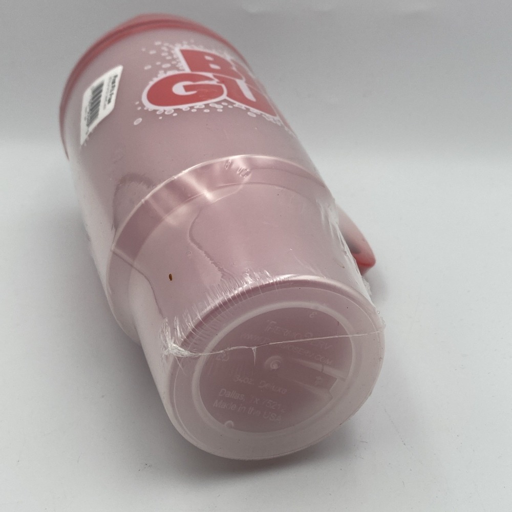 New 7-Eleven Big Gulp Insulated 34 oz Fountain Cup Travel Mug Sealed In Plastic - Picture 6 of 8
